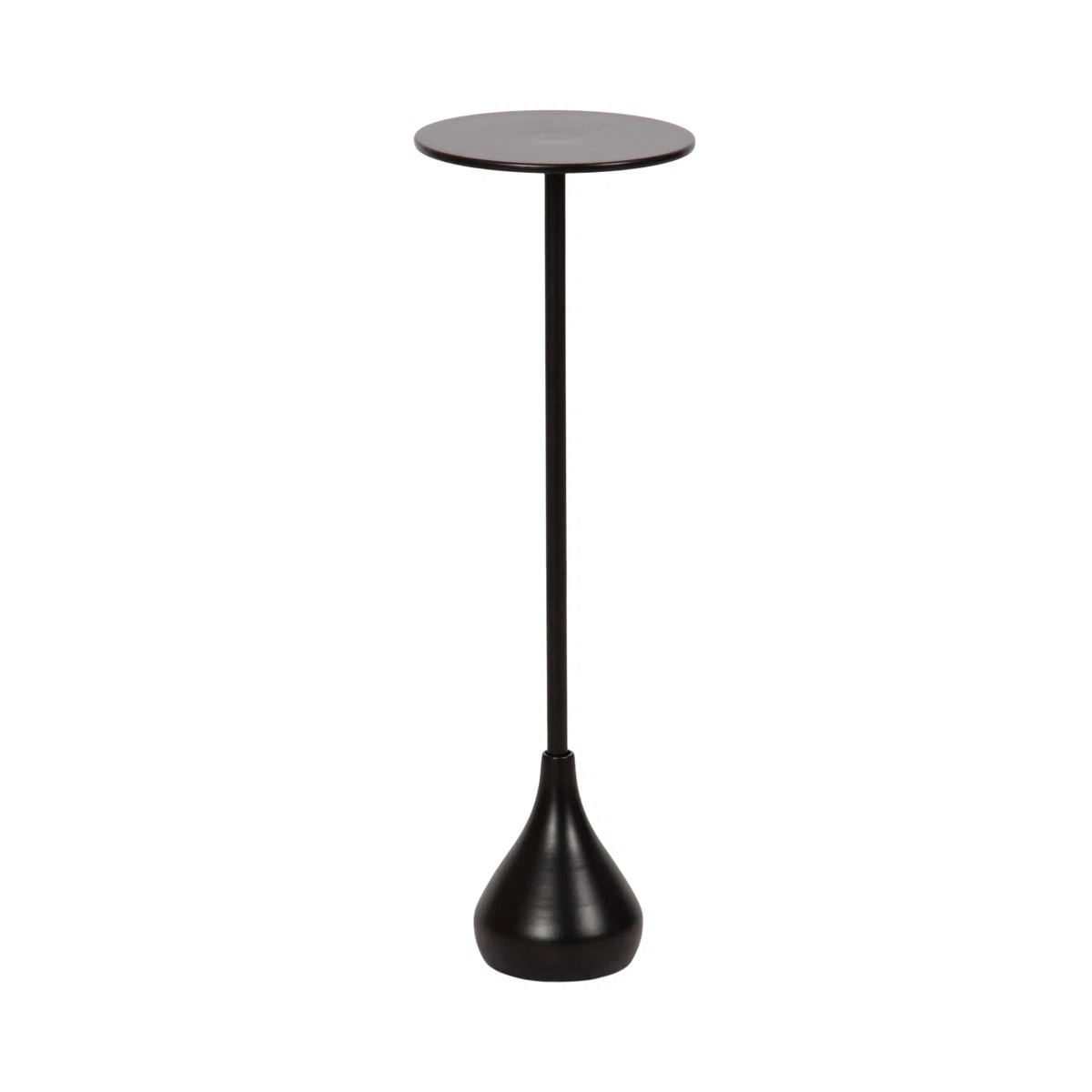 Modern Round Metal Drink Table | Wayfair North America