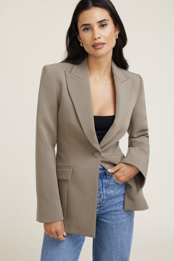 Anna Cinched Blazer | Dynamite Clothing