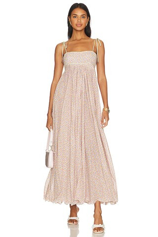 Free People x REVOLVE Emmaline Dress in Ivory Combo from Revolve.com | Revolve Clothing (Global)