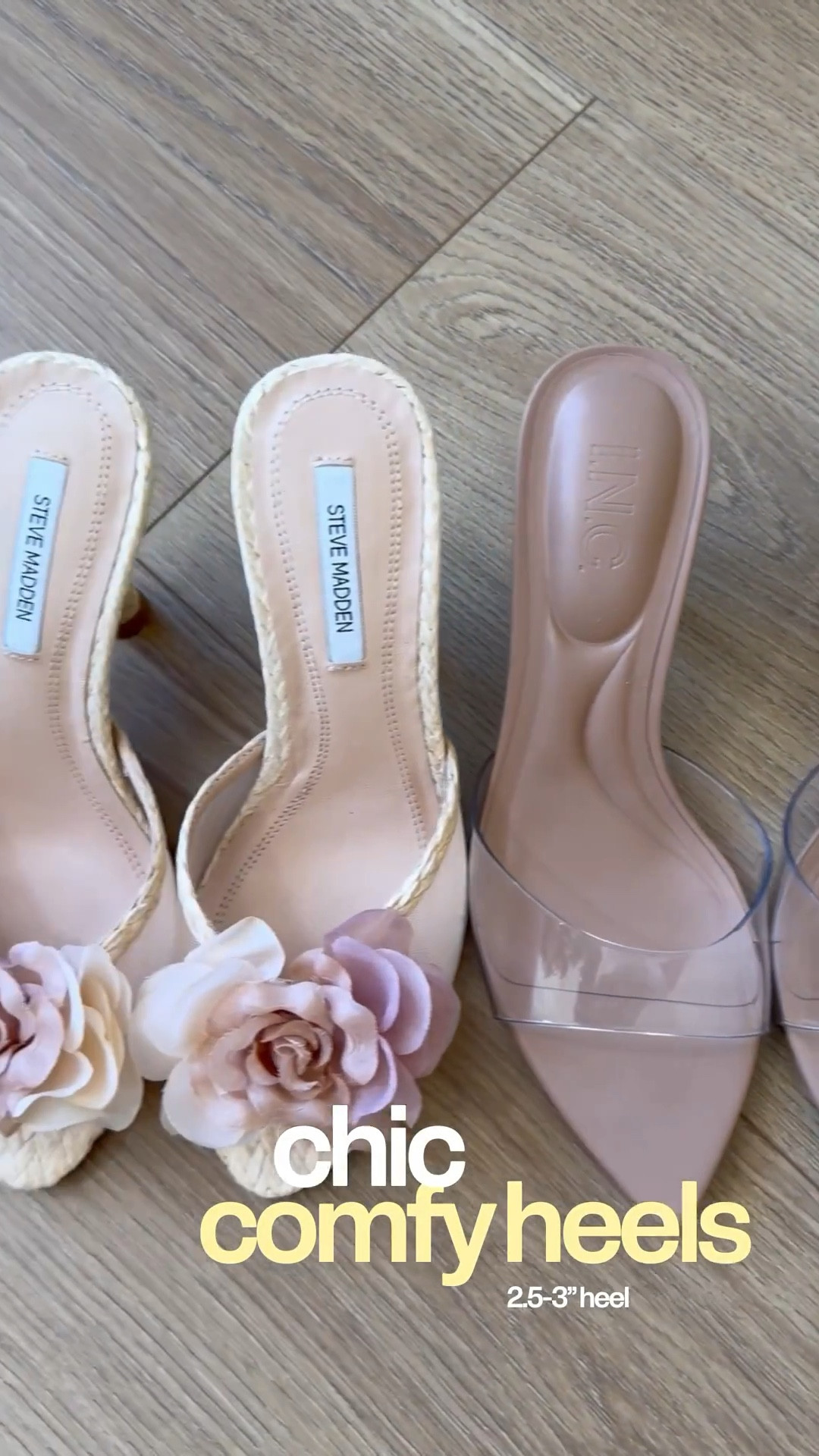 Omg the most chic comfy heels!!! ✨🤯💗
They’re all 2.5-3” heels 

All from @Macys and ALL ON SALE 👀



#LTKootd #LTKU #LTKMothersDay