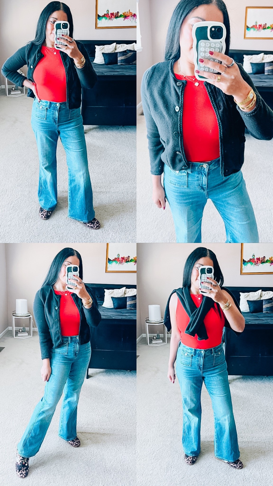 Jcrew jeans
Leopard sneakers
Target bodysuit
Walmart cardigan
Gold jewelry
Casual mom outfit


#LTKValentine #LTKmomlife #LTKootd