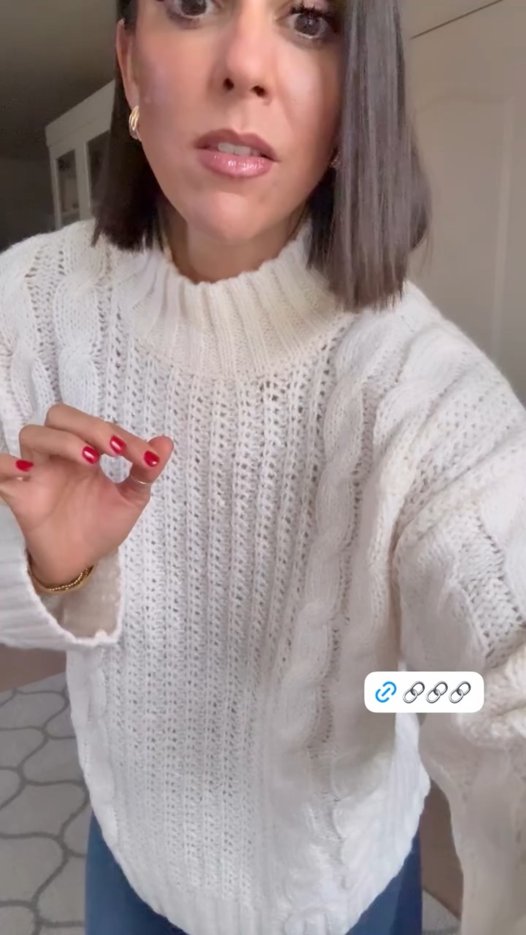 Love this Walmart sweater 
Size small in sweater
Size 2 in jeans 

#LTKHoliday #LTKFindsUnder100 #LTKgrwm