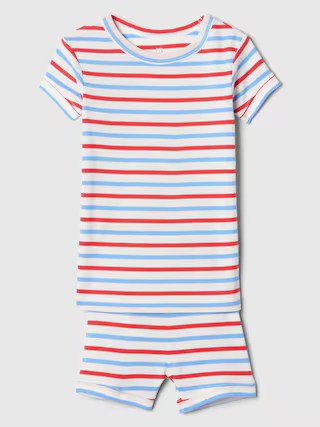 babyGap 100% Organic Cotton Stripe PJ Set | Gap Factory