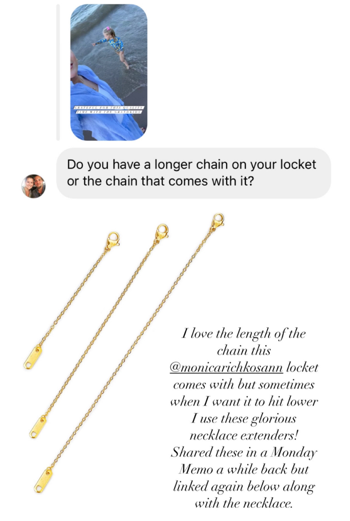Resharing these necklace extenders - they are one of my best Amazon purchases ever and are on sale now! Amazon’s big spring sale is happening now through March 25th. 

#LTKsalealert