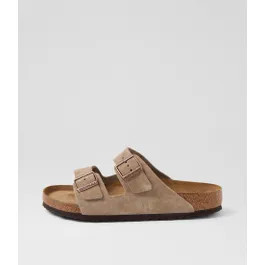 Arizona Sfb Su W Taupe Suede Slides | Styletread (AU)