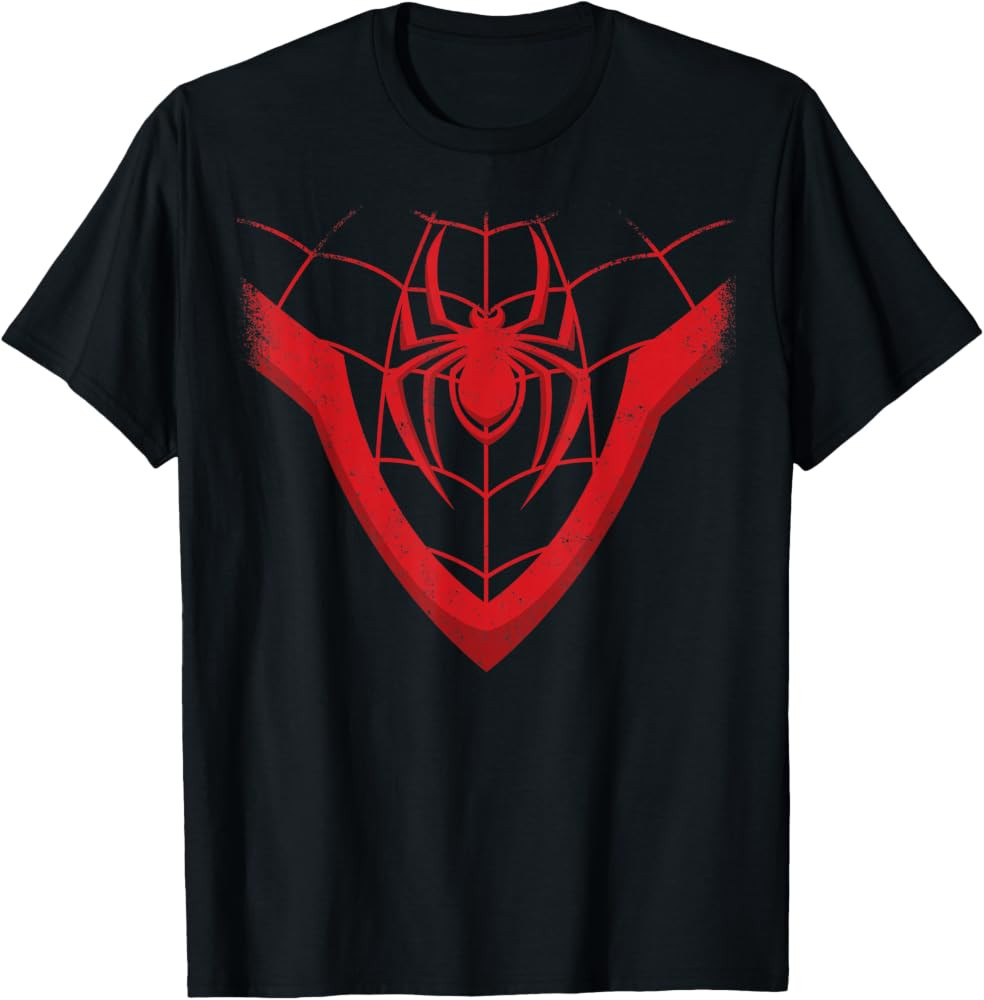 Marvel Spider-Man Miles Morales Halloween Costume T-Shirt | Amazon (US)