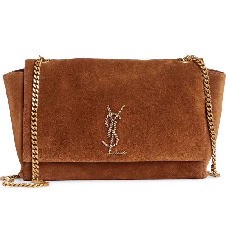 Saint Laurent Medium Kate Suede Crossbody Bag | Nordstrom | Nordstrom