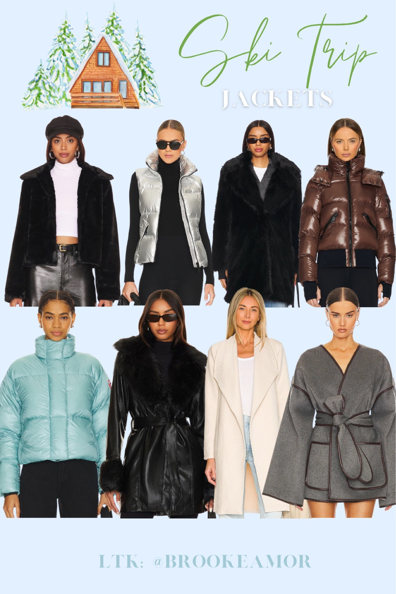 Winter jackets! Perfect for an upcoming ski trip🤍

#LTKSeasonal #LTKTravel #LTKStyleTip