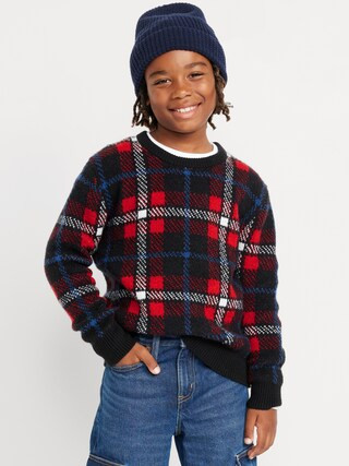 Crew-Neck Cable-Knit Sweater for Boys | Old Navy (CA)