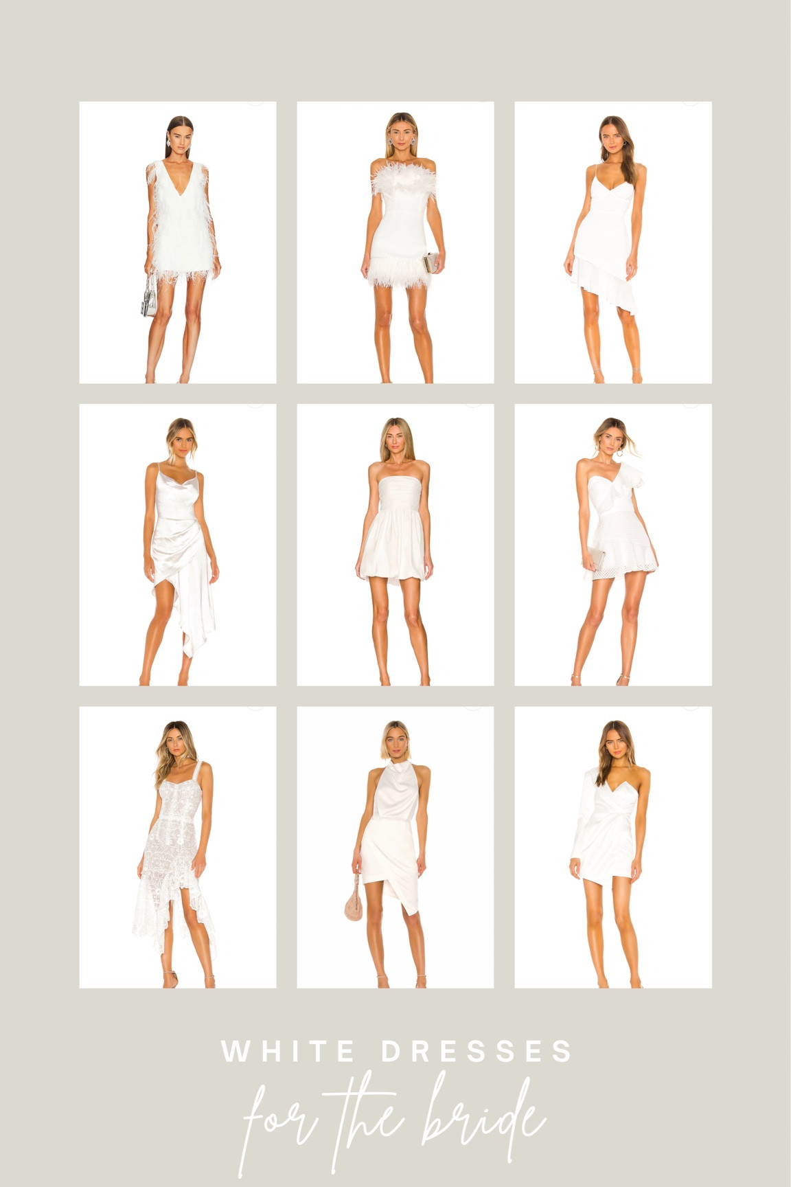 White summer dresses for the bride 🤍

Wedding | wedding look | bridal dresses | white outfit | revolve | what to wear to wedding events | wedding looks | outfit for brides | bride to be | wedding season | rehearsal dinner | bridal shower | bachelorette party 

#LTKstyletip #LTKSeasonal #LTKwedding