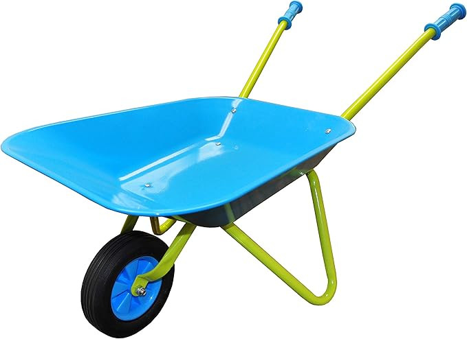 G & F Products G & F 10041 JustForKids Kids Wheel Barrel made of real metal kids size | Amazon (US)