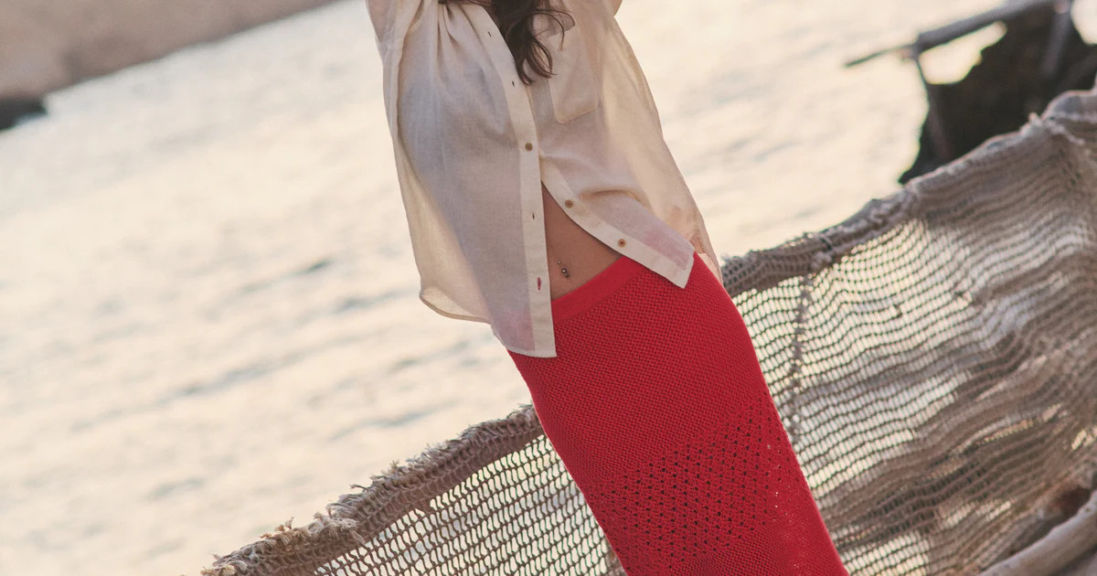Amada Sweater Skirt | Marine Layer