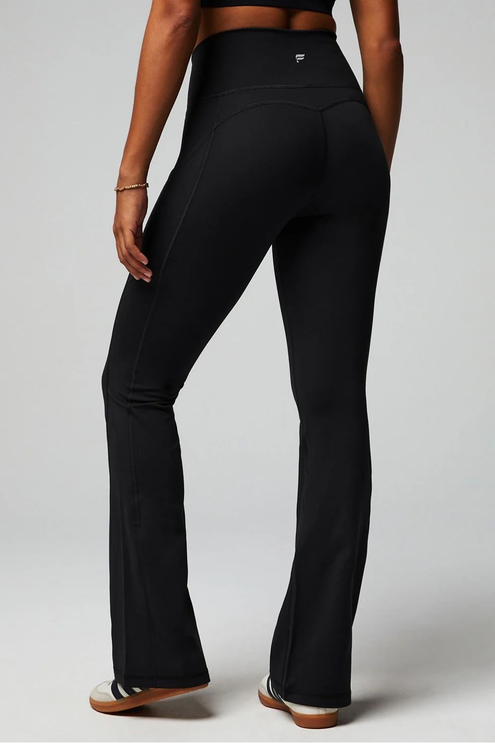 Oasis PureLuxe High-Waisted Pocketed Kick Flare | Fabletics - North America