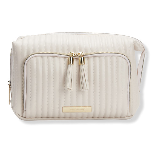 Vertical Quilted Double-Zip Toiletry Bag | Ulta