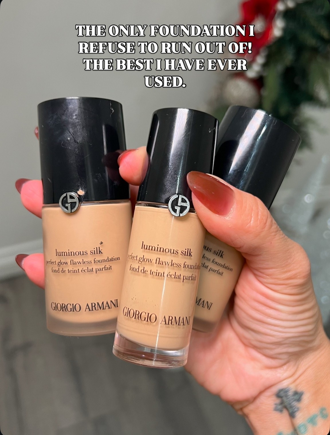 My favorite foundation ever! I can never run out of this. It’s my everyday foundation and applies so smooth and flawless! I’m a shade 6.5 

#LTKHoliday #LTKFindsUnder100 #LTKBeauty