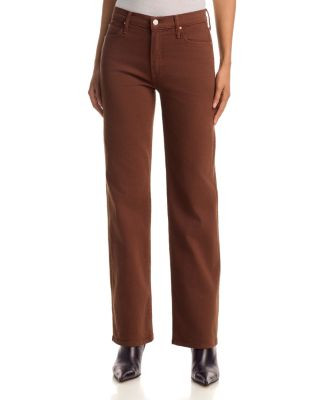 Mother The Kick It High Rise Straight Jeans in Bison | Bloomingdale's (US)