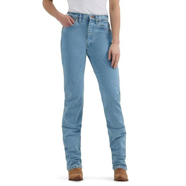 Women's Wrangler Cowboy Cut Slim Fit Tapered Jeans Antique Wash 9 32 | Scheels Sports