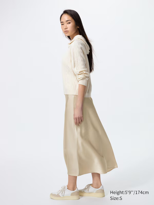 Satin Skirt | Uniqlo Australia