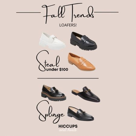 Fall Trend: Loafers 👞 

#LTKstyletip #LTKshoecrush #LTKSeasonal