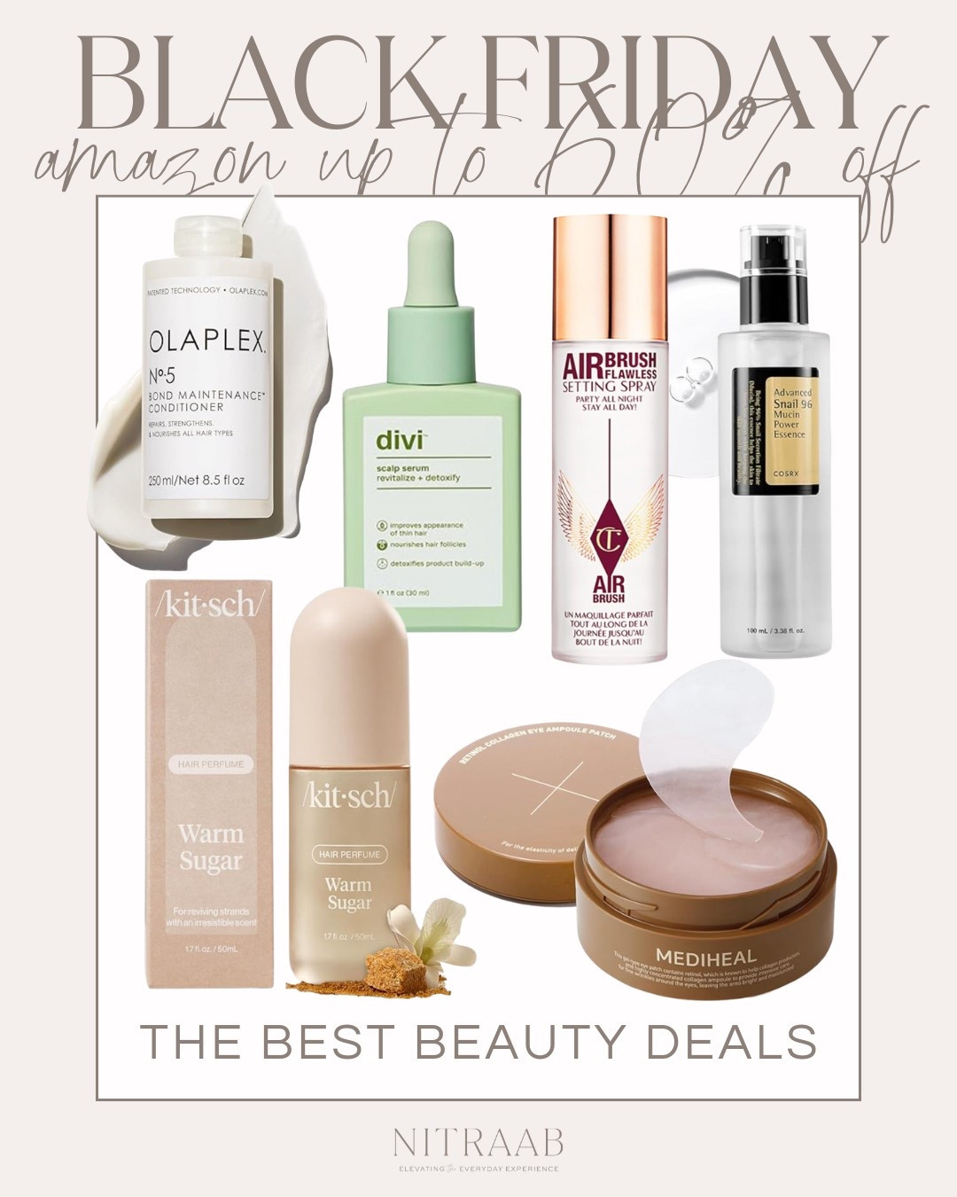 Amazon Black Friday Deals - Gifts For The Beauty Lover ✨

black friday 2025 // black friday deals // amazon black friday // amazon black friday deals // amazon finds // christmas gifts for her // christmas gift guide for her // gift guide for her // gifts for her // amazon fashion finds // amazon must haves // amazon essentials // amazon home finds // amazon beauty finds // amazon beauty

#LTKGiftGuide #LTKCyberWeek #LTKBeauty