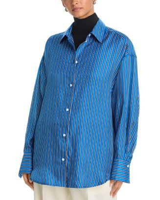 Oversized Striped Shirt | Bloomingdale's (US)