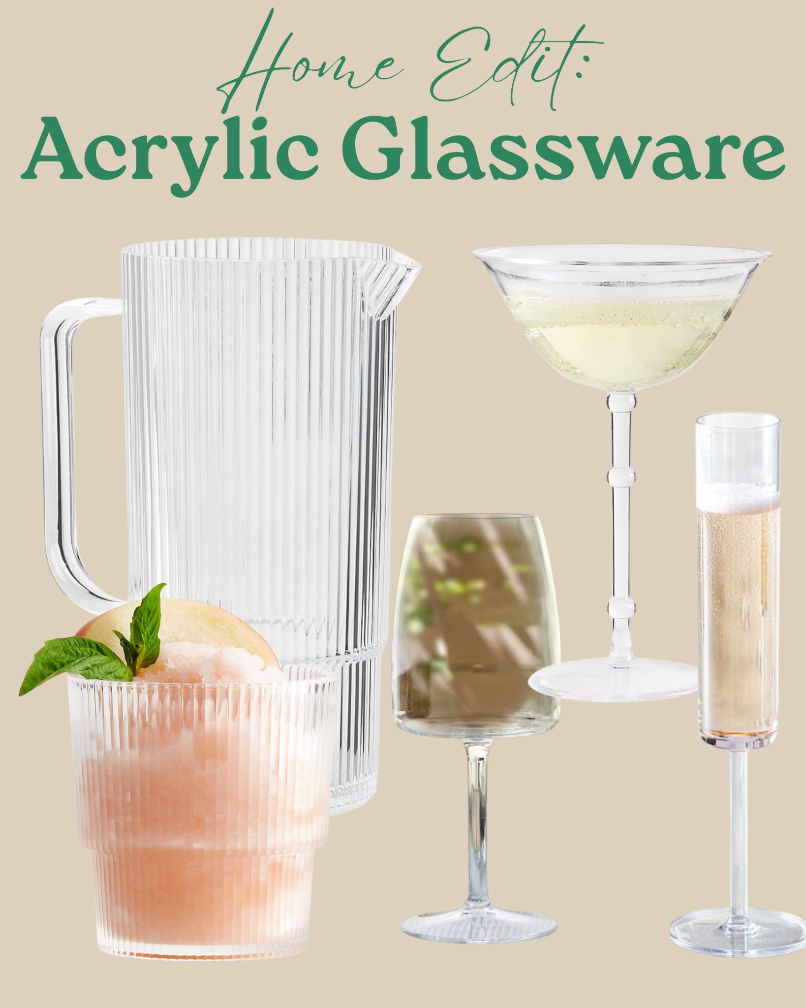 Patio season calls for durable glassware! These are my fave picks for Al fresco dinners and drinks 🍷 

#LTKHome #LTKSeasonal #LTKFindsUnder50