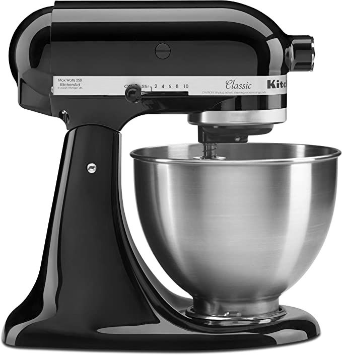 KitchenAid KITCH K45SSOB Mixer 4.5, 250watts, Onyx Black | Amazon (US)