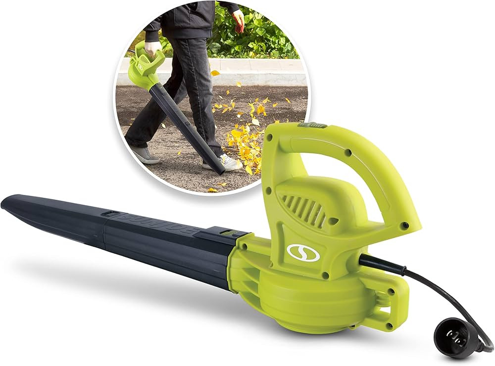 Sun Joe SBJ597E All Purpose Electric Blower, 155 MPH, 6 Amp, Green | Amazon (US)