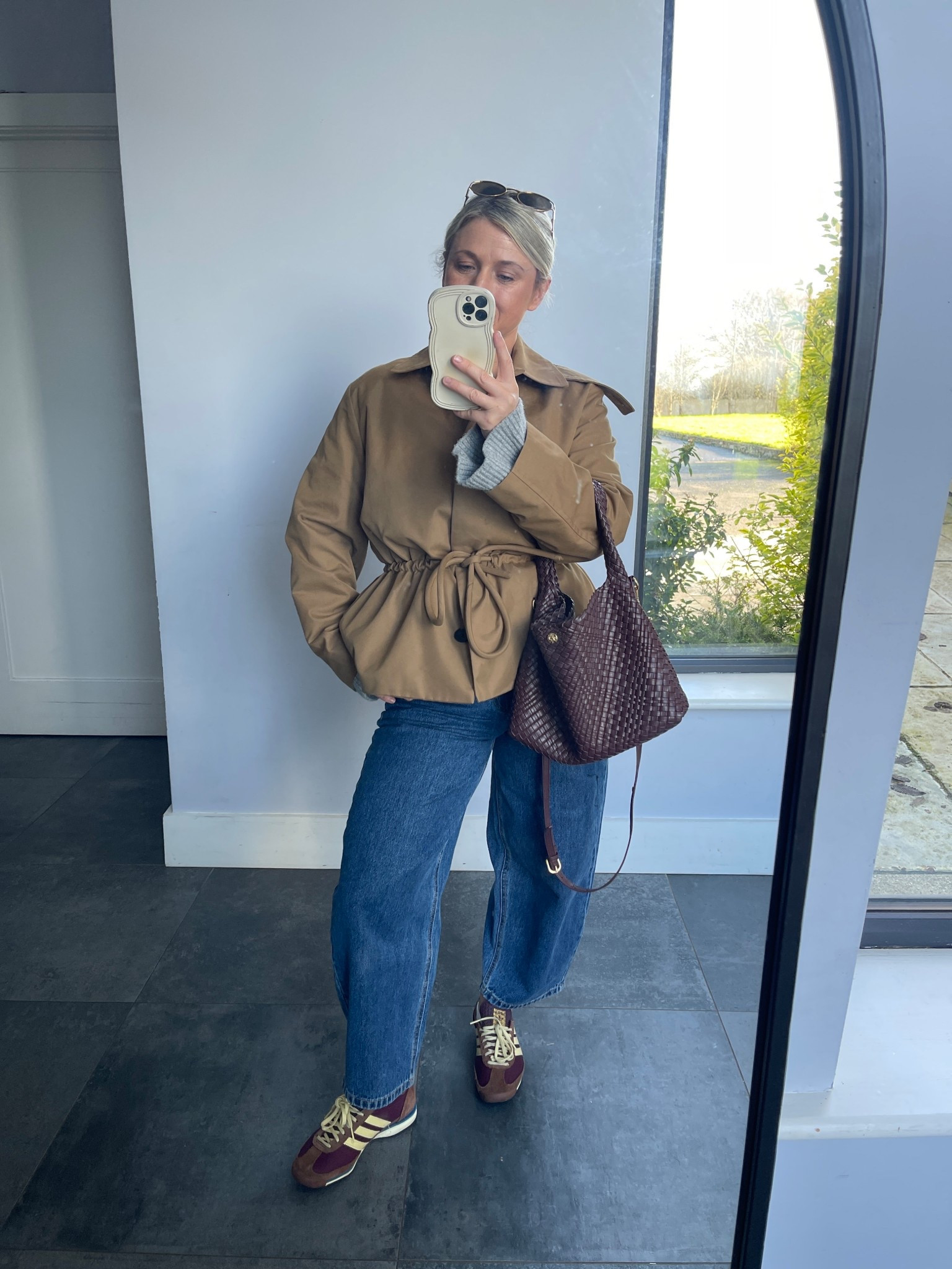 Jacket is Zara 
Cardi - Primark 
Jeans ( ASOS) vero moda (petite) linked similar 
