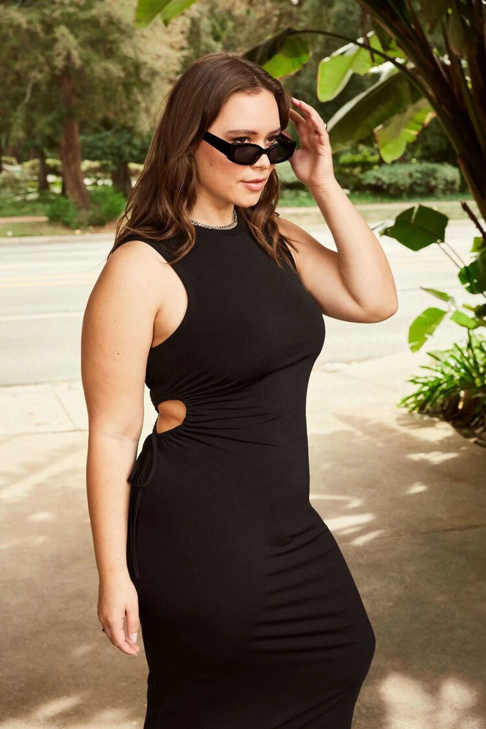Plus Size Cutout Midi Dress | Forever 21 (US)