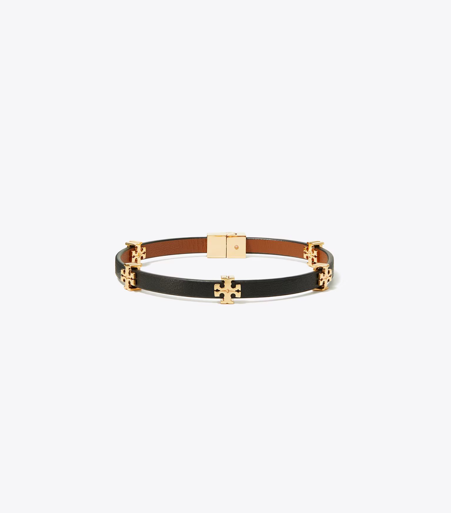 Eleanor Leather Bracelet: Women's Designer Bracelets | Tory Burch | Tory Burch (US)