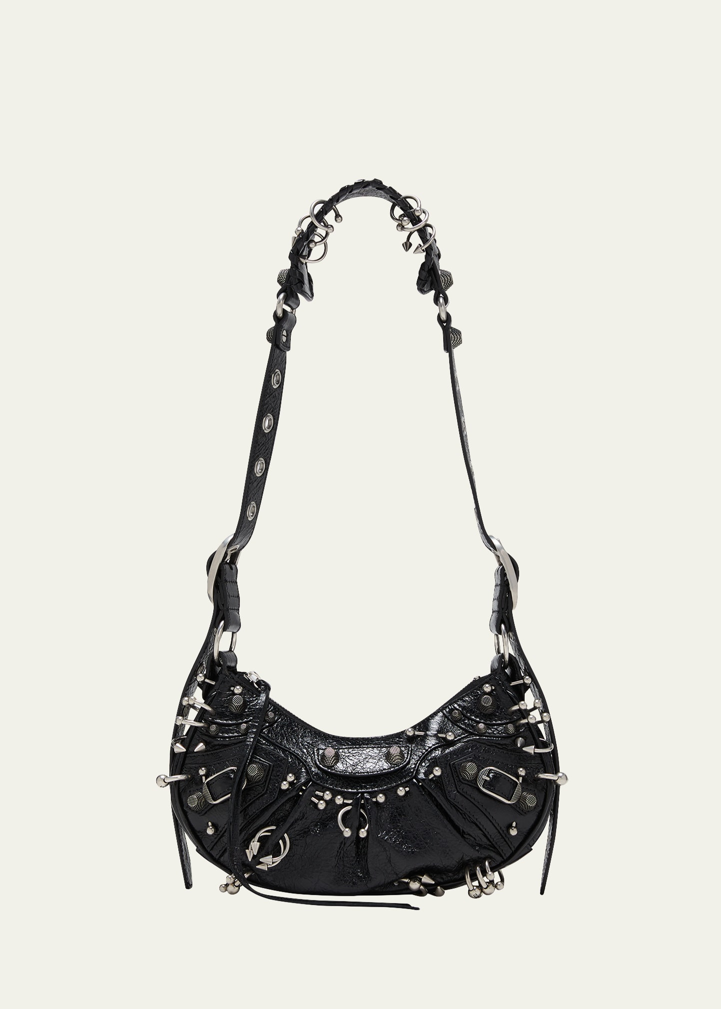 Balenciaga Le Cagole XS Piercing Leather Shoulder Bag | Bergdorf Goodman