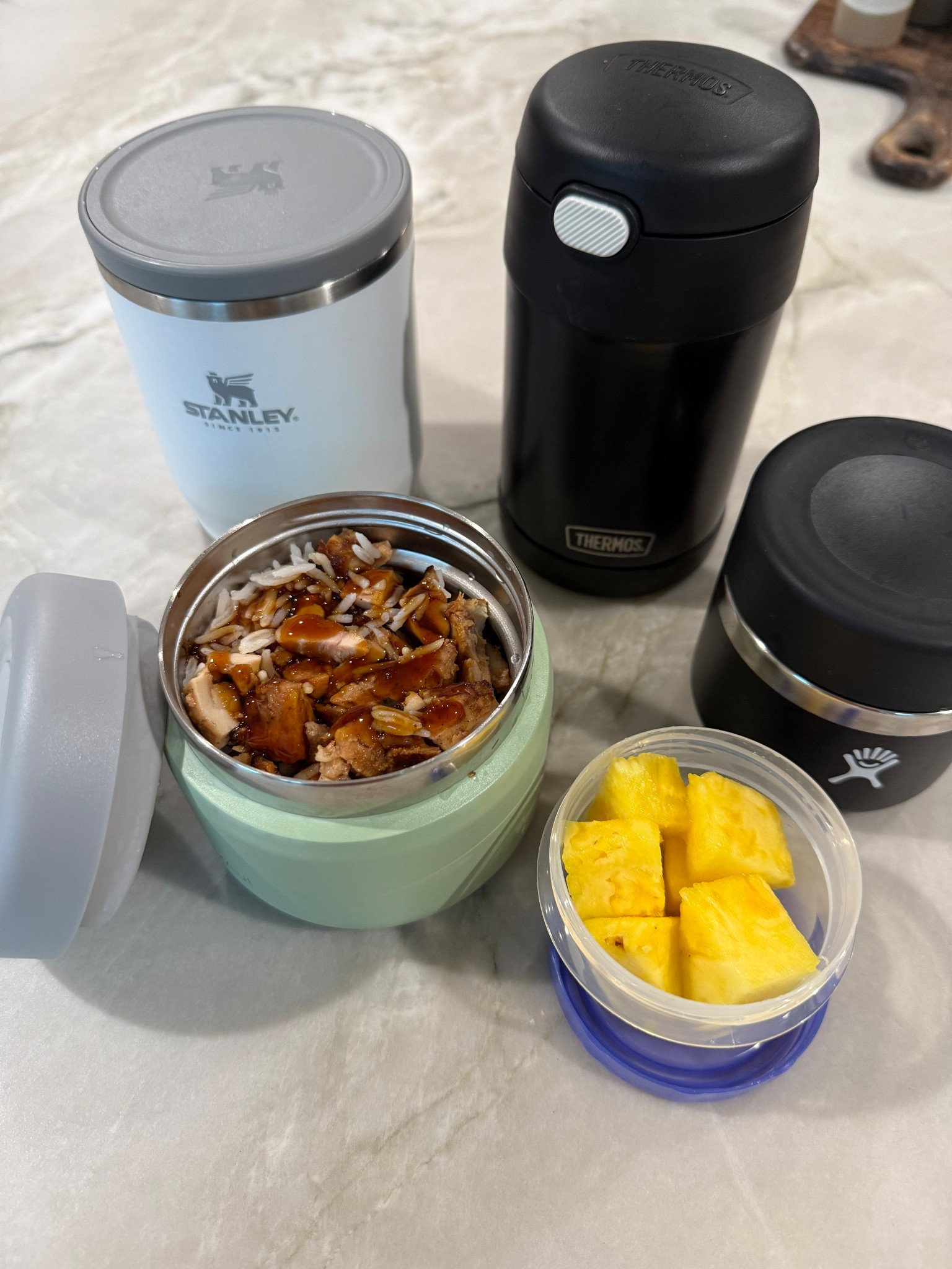 Various sizes and brands of hot food containers we own and love ❤️ 

#LTKFamily #LTKKids #LTKHome