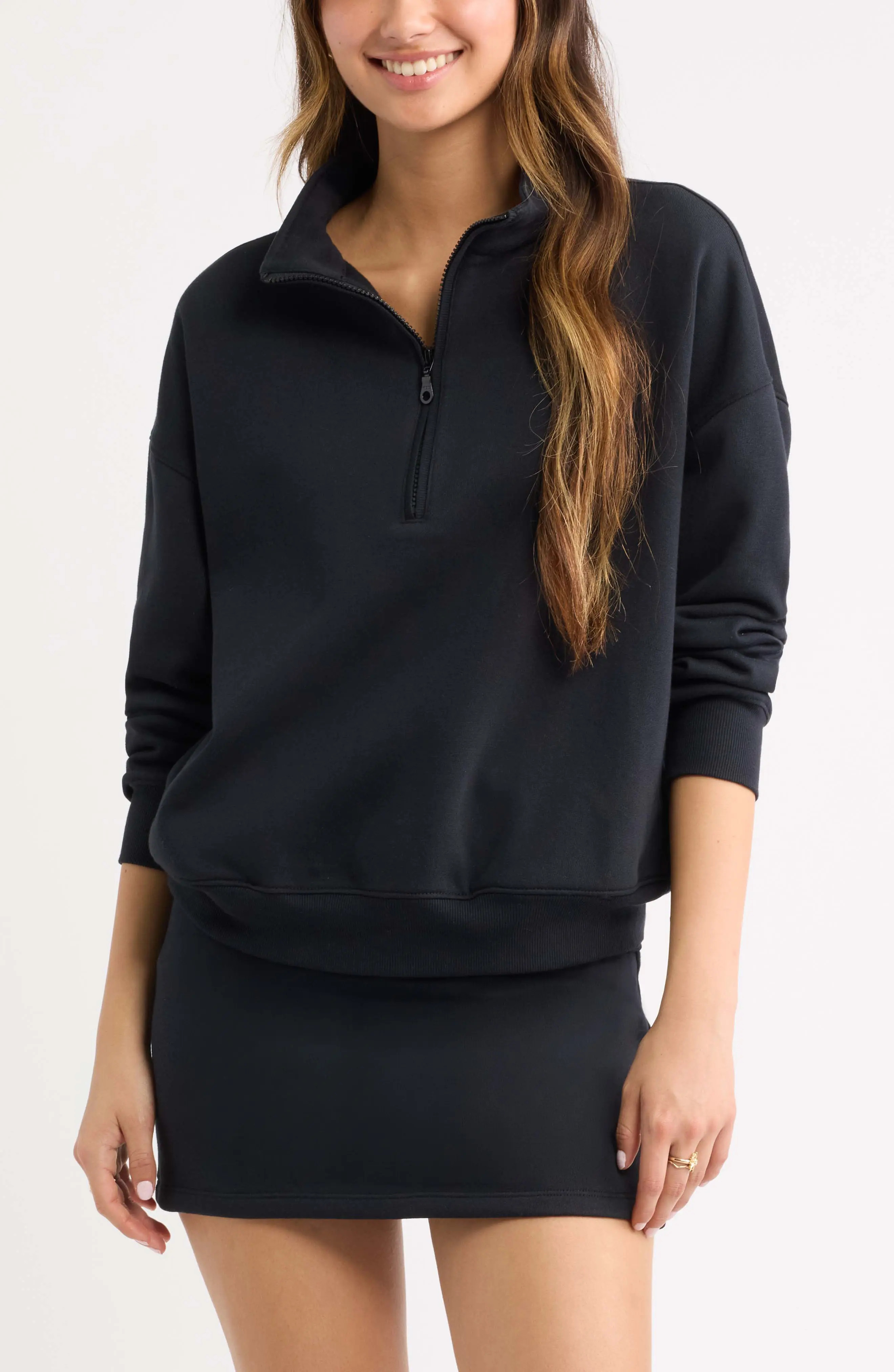 BP. Half Zip Sweatshirt (Women) | Nordstrom | Nordstrom