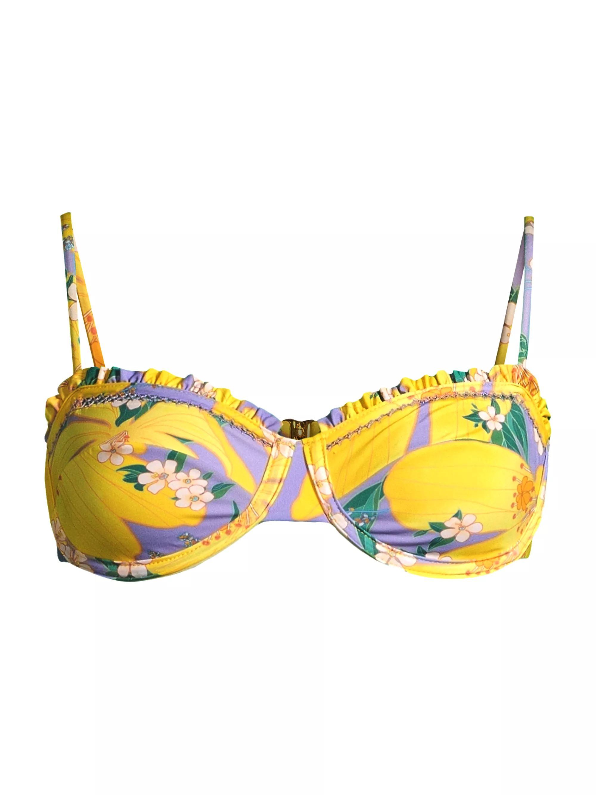 Pietra Floral Balconette Bikini Top | Saks Fifth Avenue