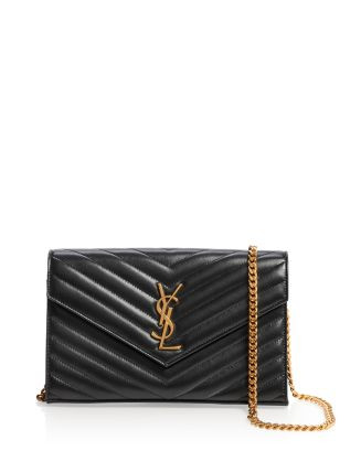 Cassandre Matelass\u00e9 Chain Wallet In Lambskin | Bloomingdale's (US)