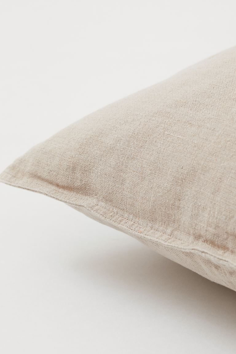 Washed Linen Cushion Cover | H&M (US)