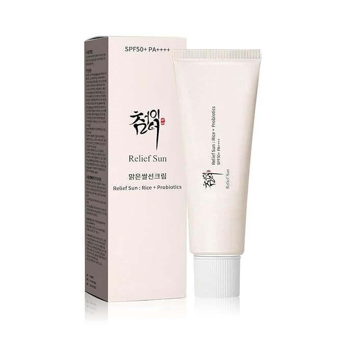 Organic Korean sunscreen SPF50+, PA++++ Riceand Probiotics | Korean Skin Care Solution for All Sk... | Amazon (US)