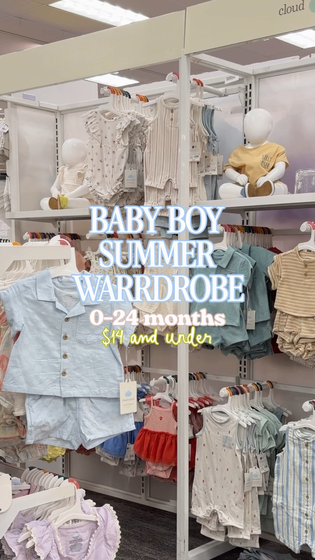 Baby boy summer wardrobe! The CUTEST pieces all $14 or less - sizes 0-24 months!

#LTKBaby