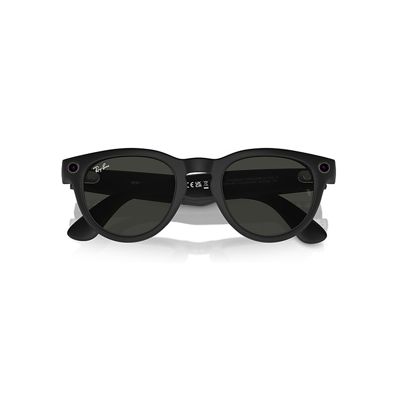 Ray-Ban Ray-Ban | Meta Headliner Electronics Black Frame Grey Lenses 50-23 | Ray-Ban (US)