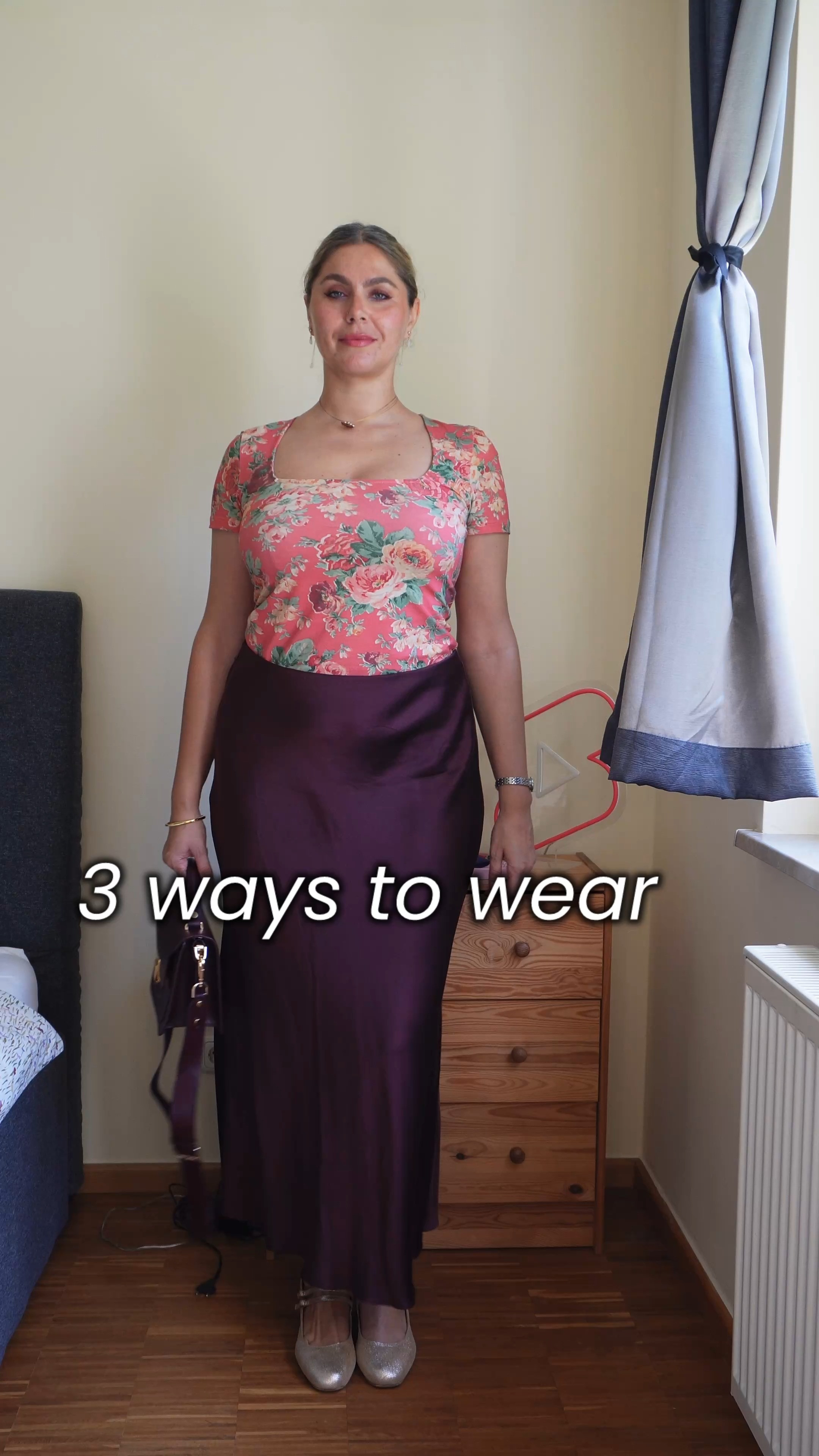 3 ways to wear a maxi silk skirt over 40 in a parisian style classy way 

 #LTKOver40 #LTKMidsize #LTKStyleTip