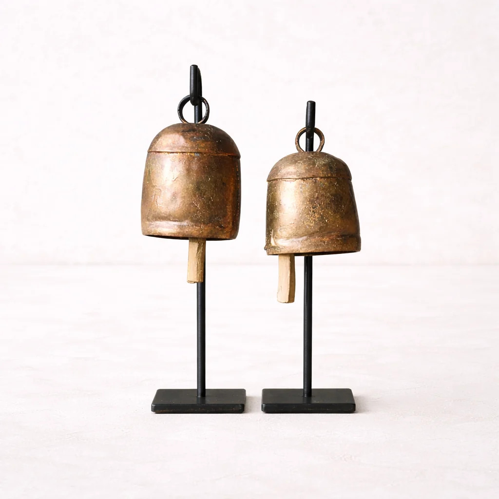 Antique Inspired Vintage Bell Stand | By Luxe B Co. | luxe bCO