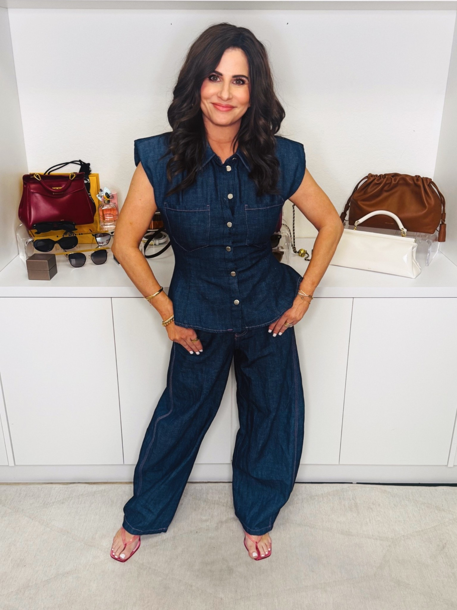 Really cute pieces for the
summer zz
Linen Denim set pants XS, top sm
Linen pants XS, knit top sm - but 1 am going to size up to a medium, romper sm, shorts all size 2. #zaralooks
#LTKSeasonal #LTKOver40

#LTKSeasonal #LTKOver40 #LTKPetite