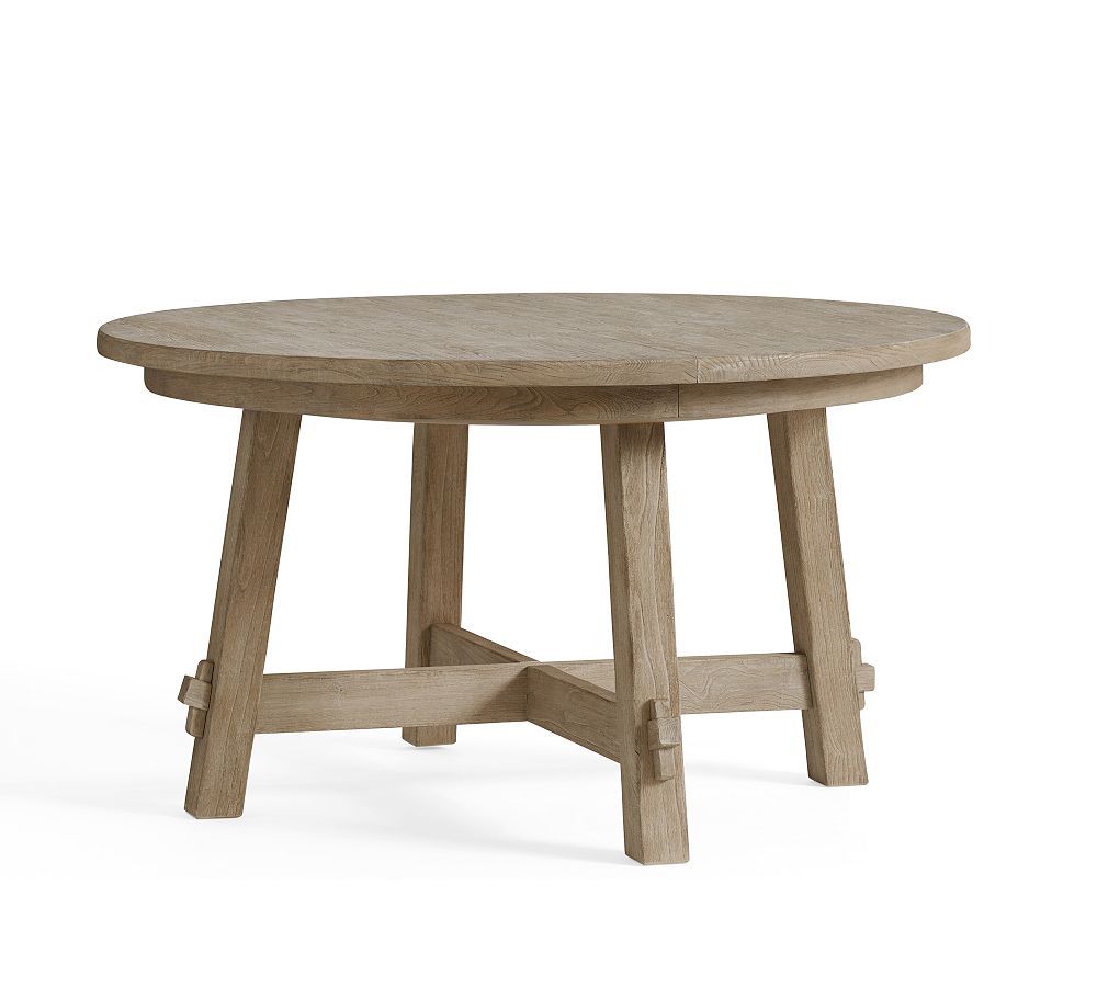 Toscana Round Extending Dining Table (54"-78") | Pottery Barn (US)