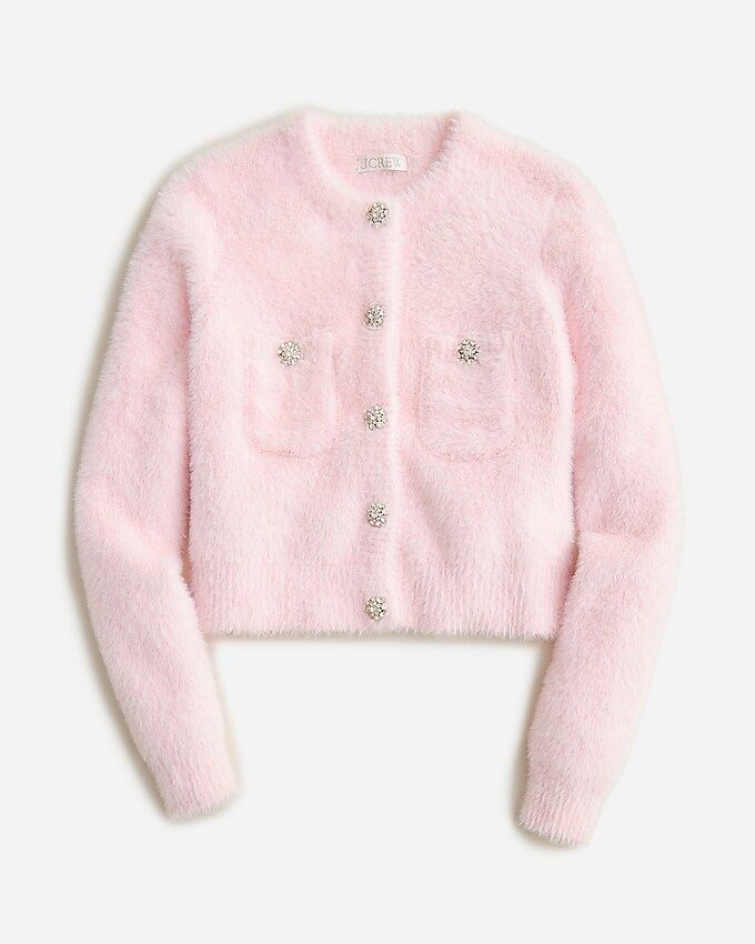 Sweater lady jacket in brushed yarn | J.Crew US