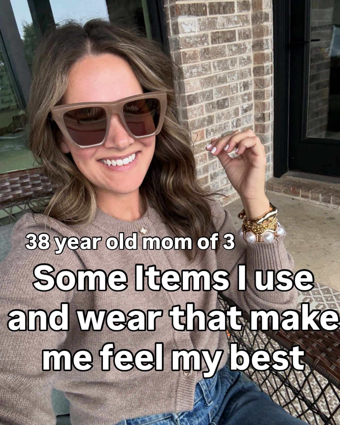 From cozy fashion favorites to beauty products that have earned their spot- matching sets, lipstick, hair products that give me crazy volume, things I absolutely love as a late 30s mom of 3 - comment “FAVORITES” for links ✨ 

#LTKSaleAlert #LTKBeauty #LTKFindsUnder50