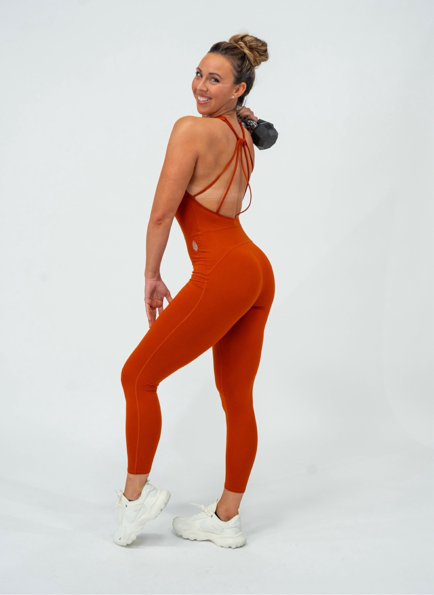 A sweet strength workout fit and perfect outfit for a lifestyle workout-free day of running errands! Runs true to size, low support top, full length legging. 

#LTKU #LTKGiftGuide #LTKfitness