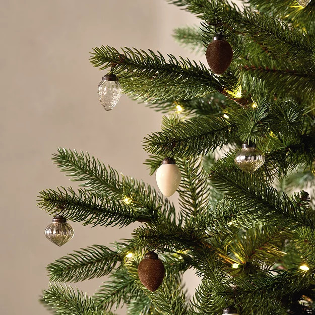 Mixed Mini Baubles – Set of 24 | The White Company UK & ROW