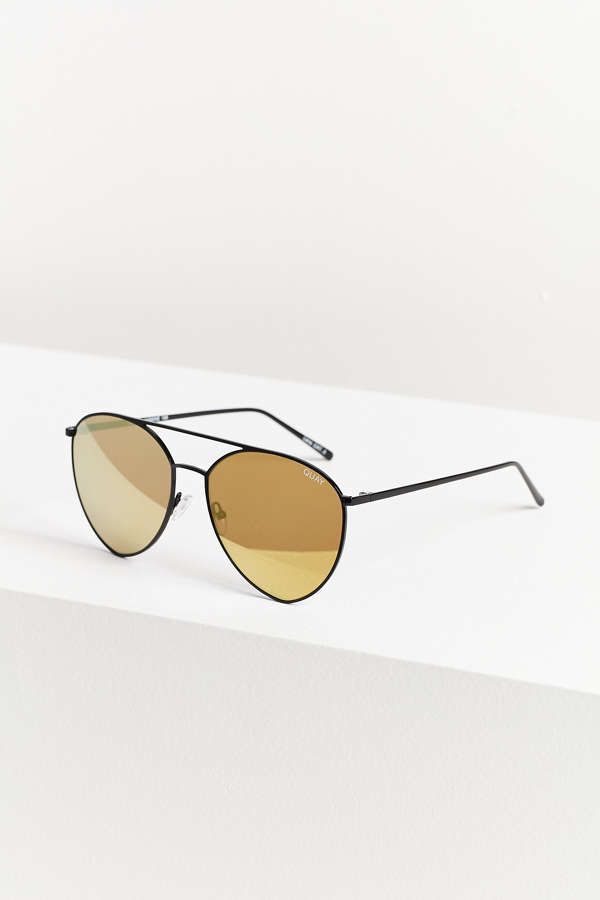 Quay X Jasmine Sanders Indio Metal Sunglasses | Urban Outfitters US