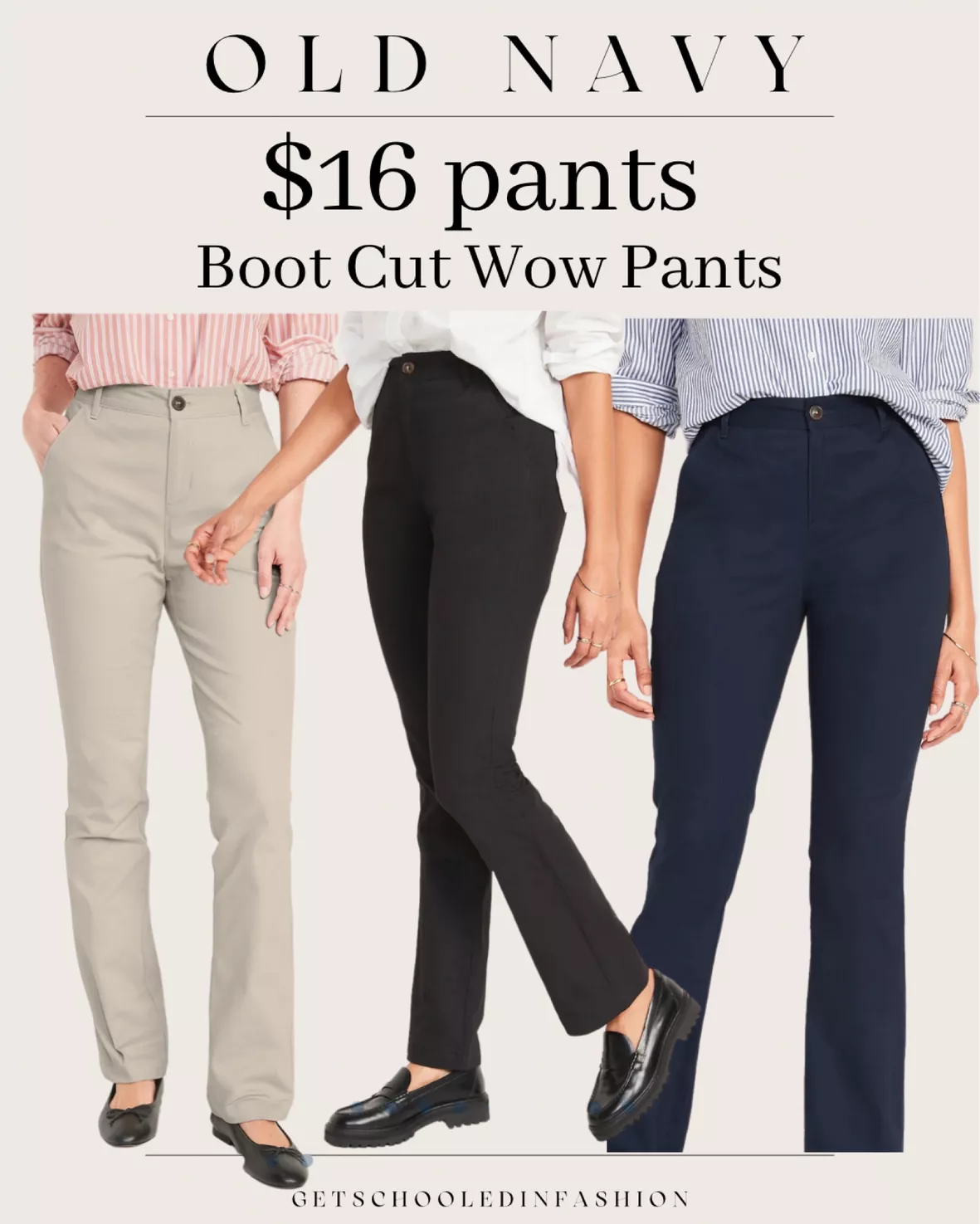 High-Waisted Wow Boot-Cut Pants … curated on LTK